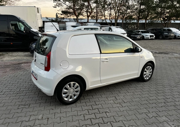 Skoda Citigo cena 21900 przebieg: 158756, rok produkcji 2015 z Sokółka małe 121